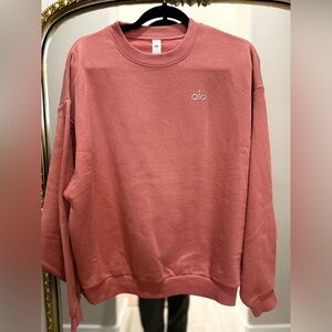 NWT ALO Accolade crew Terracotta